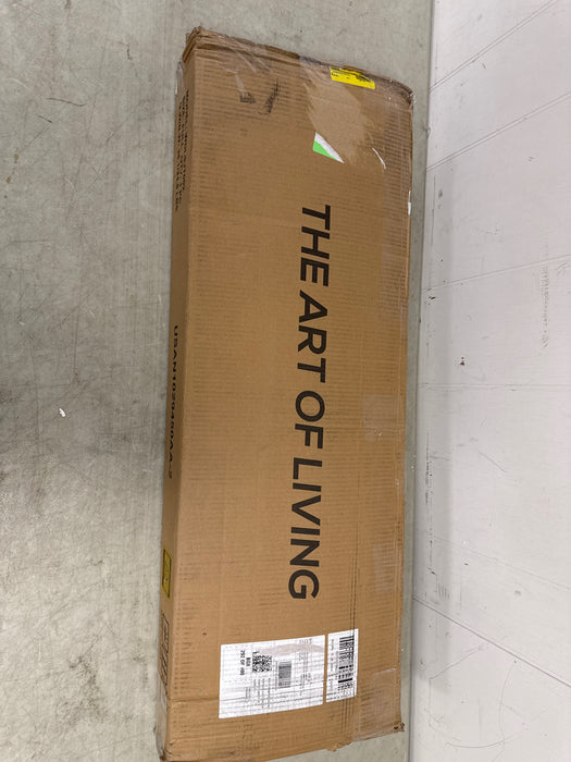 Lusimo Twin Bed Frame No Box Spring Needed 14 inch Heavy Duty Metal Platform Bed Frame Twin Size Anti Slip Support Easy Lock Assembly, Black - new