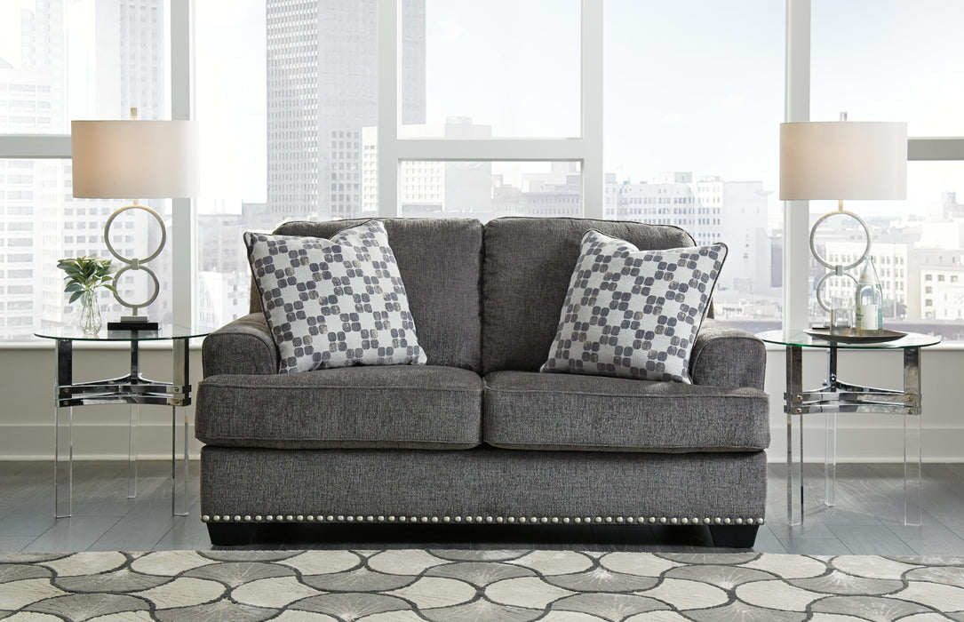 Locklin Carbon Loveseat