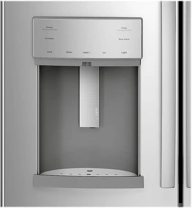 GE Profile - 27.7 Cu. Ft. French-Door Refrigerator with Hands-Free AutoFill - Stainless Steel - new