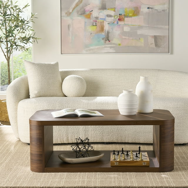 Better Homes & Gardens Juliet Coffee Table, Walnut - open_box