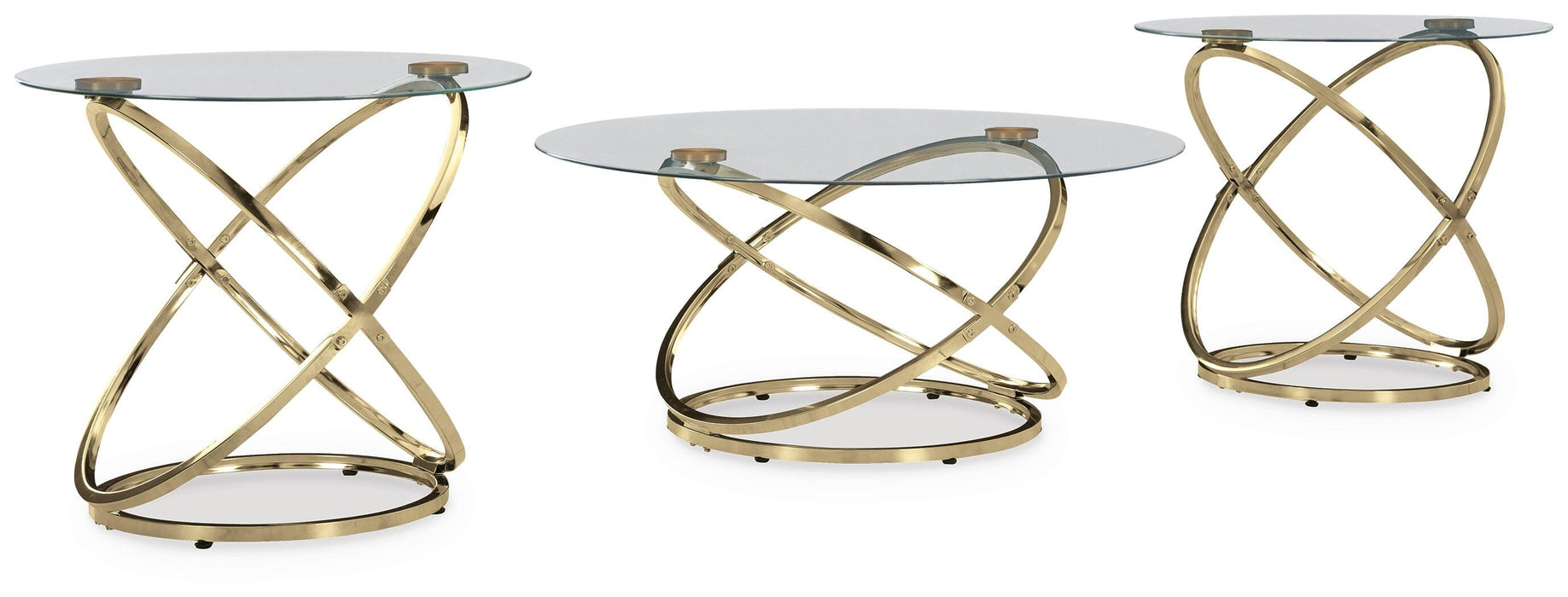 Crimonti Champagne Occasional Table Set (3/CN)