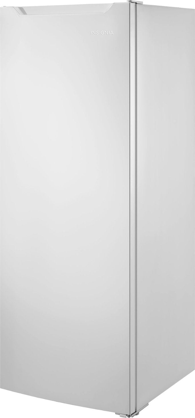 Insignia™ - 7 Cu. Ft. Garage Ready Upright Convertible Freezer with ENERGY STAR Certification - White - display_model