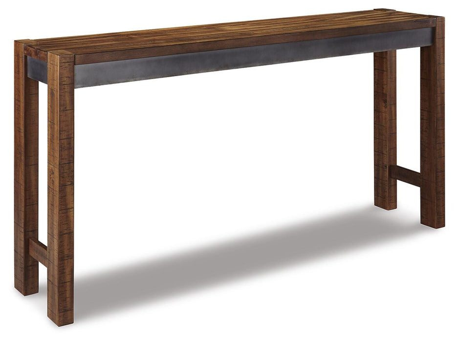 Torjin Brown/Gray Long Counter Table