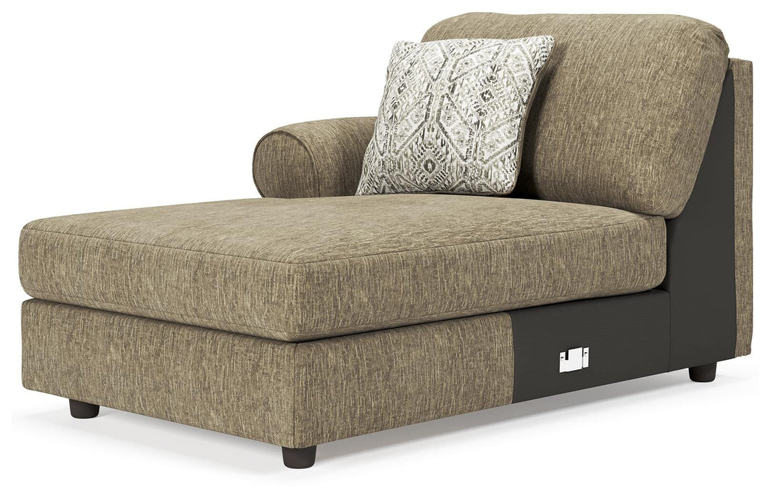 Hoylake Chocolate Hoylake 3-Piece Sectional with Chaise
