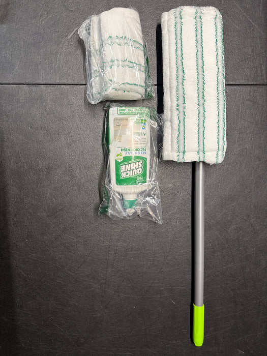 QUICK SHINE Hardwood Floor Wet and Dry Mop Kit - new