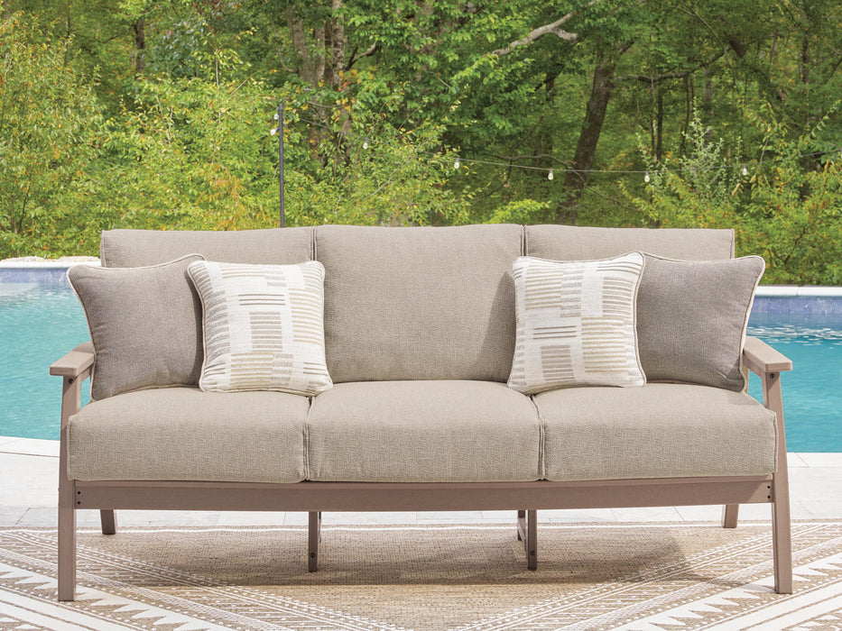 Cliffs Beach Driftwood Sofa with Cushion