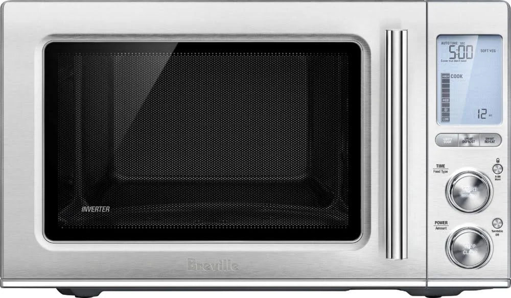 Breville - the Smooth Wave 1.2 Cu. Ft. Microwave - Stainless Steel - used_good