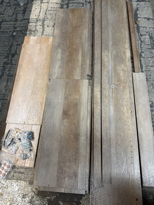 Supernon Better Homes and Gardens Crossmill Collection 5-Shelf Bookcase, Weathered - new