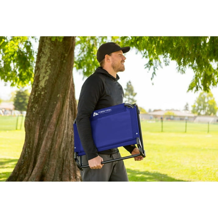 Ozark Trail Stadium Seat Royal Blue - new