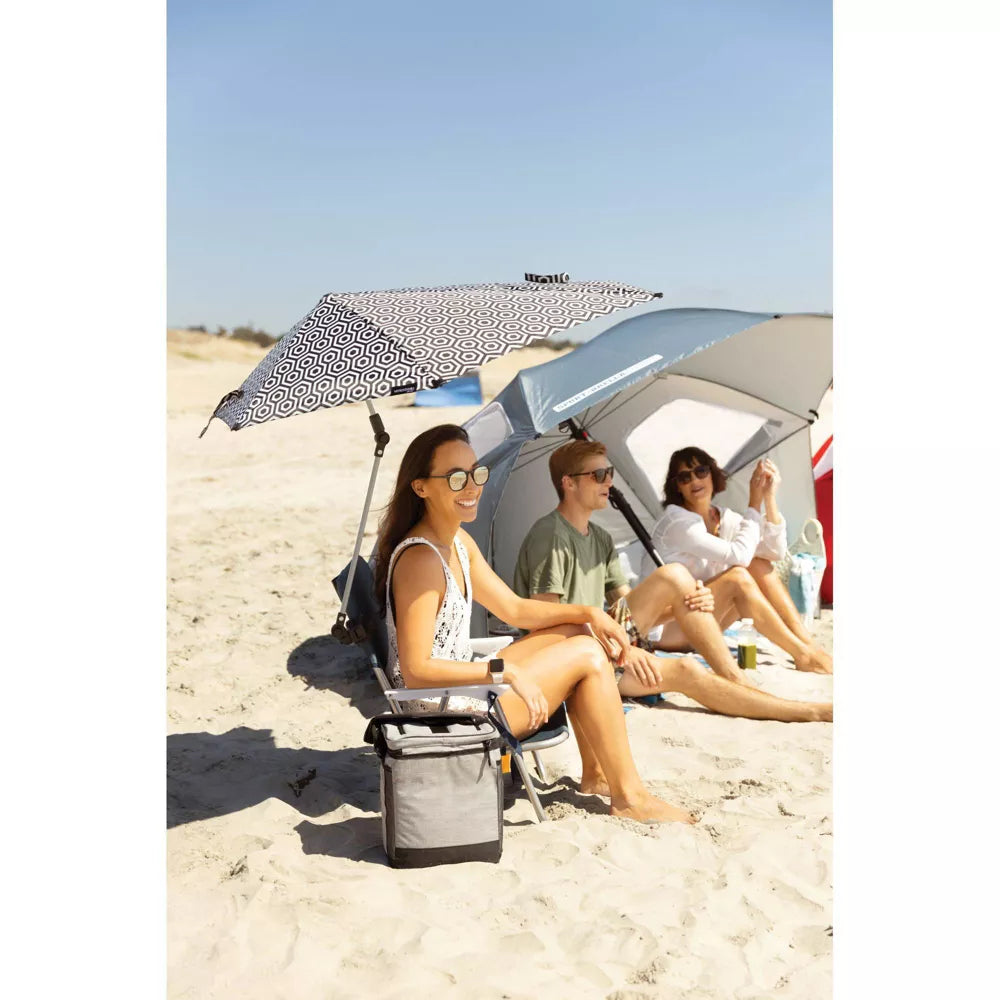 Sport-Brella Versa-Brella SPF 50+ Adjustable Umbrella with Universal Clamp, R... - display_model