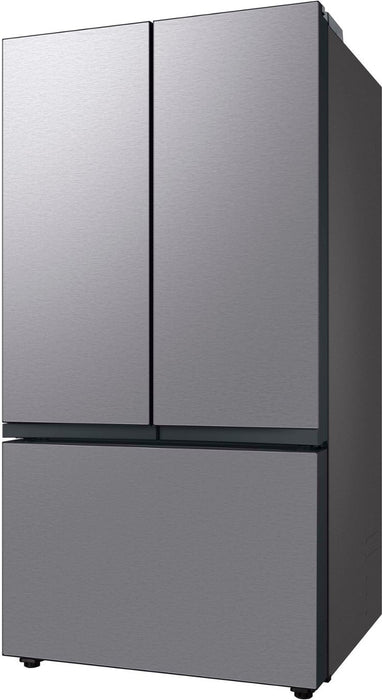 Samsung - OBX Bespoke 30 cu. ft. 3-Door French Door Refrigerator with Beverage Center - Stainless Steel - new
