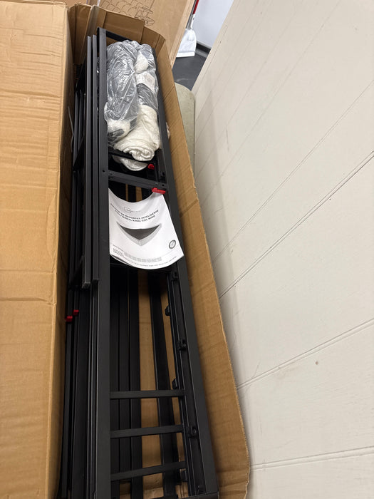 Mainstays 9" Queen High Profile Easy Assembly Smart Metal Box Spring - new