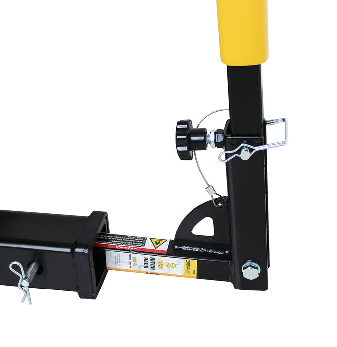 MaxxHaul 50025 Hitch Mount 2 Bike Rack For Cars, Trucks, SUV's, Minivans - 100 lb. Capacity - open_box