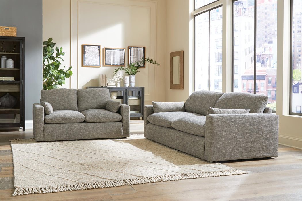 Dramatic Granite Dramatic Sofa and Loveseat