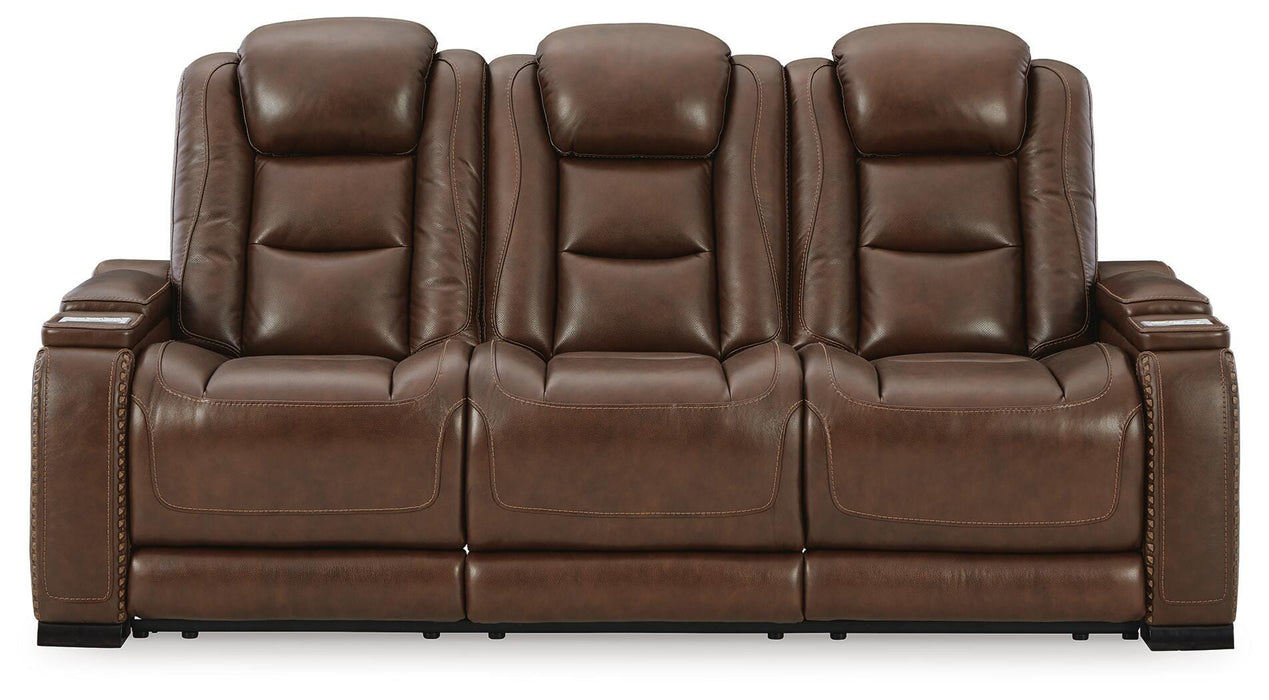 The Man-Den Mahogany Living Room Collection