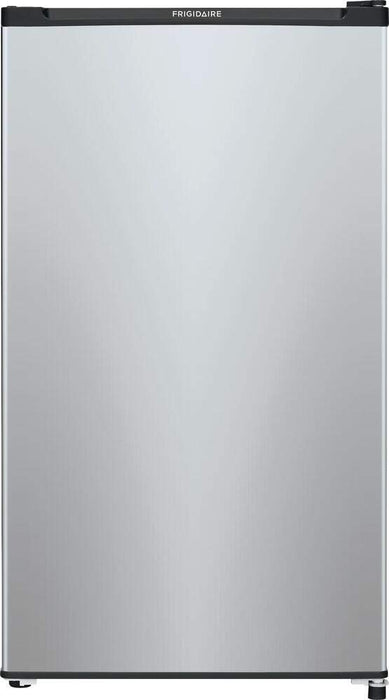 FFPE3322UM 19" Compact Refrigerator with 3.3 cu. ft. Total Capacity Adjustable Glass Shelves Reversible Door and Chill Zone in Silver Mist - display_model