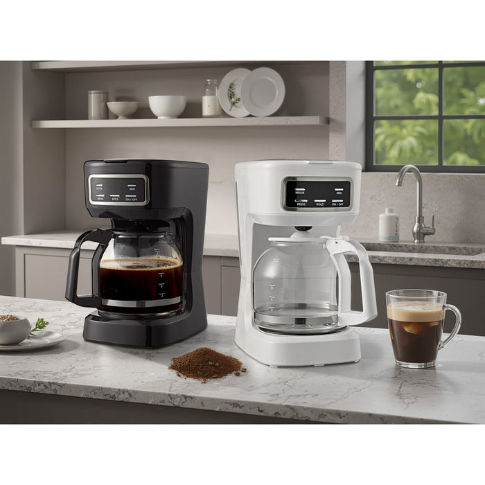 Mainstays CM1449-UL Black 12-Cup Programmable Drip Coffee Maker - new