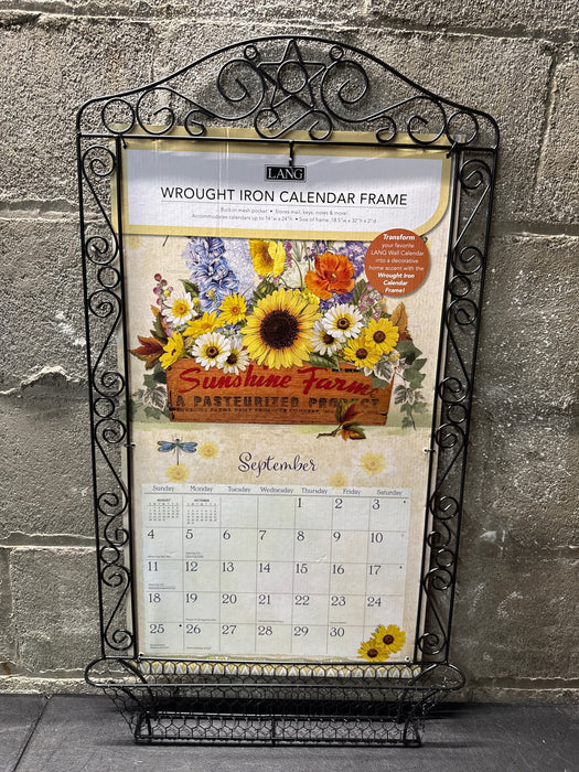 Yeegfey, Wrought Iron Calendar Frame - new