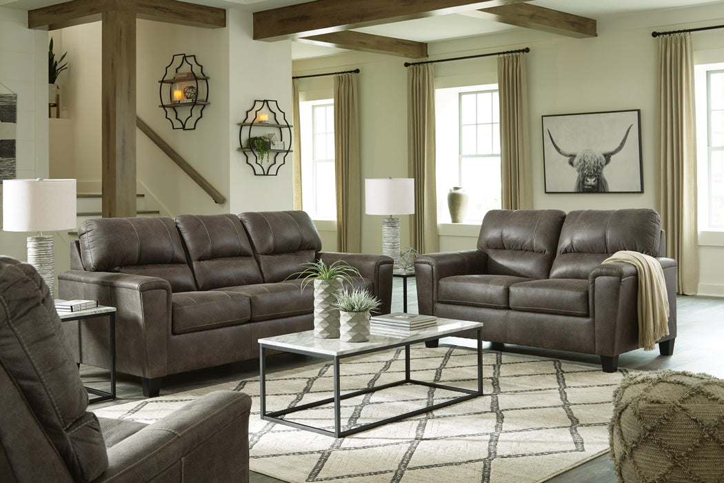 Navi Smoke Navi Sofa, Loveseat and Recliner