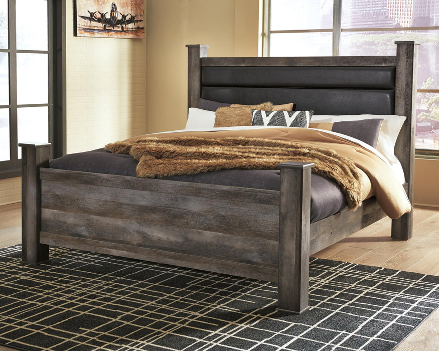 Wynnlow Gray Wynnlow King Poster Bed