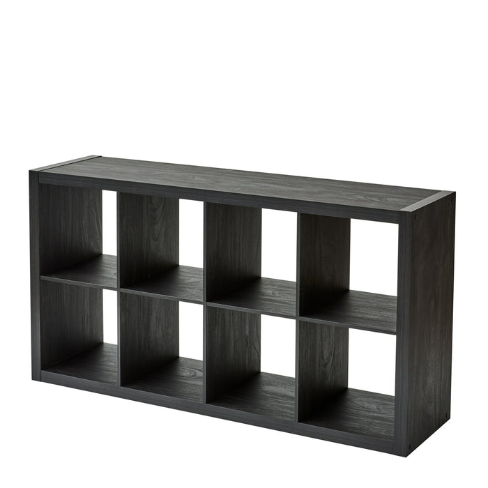 Better Homes & Gardens 8 Cube Storage Organizer, Charcoal - new