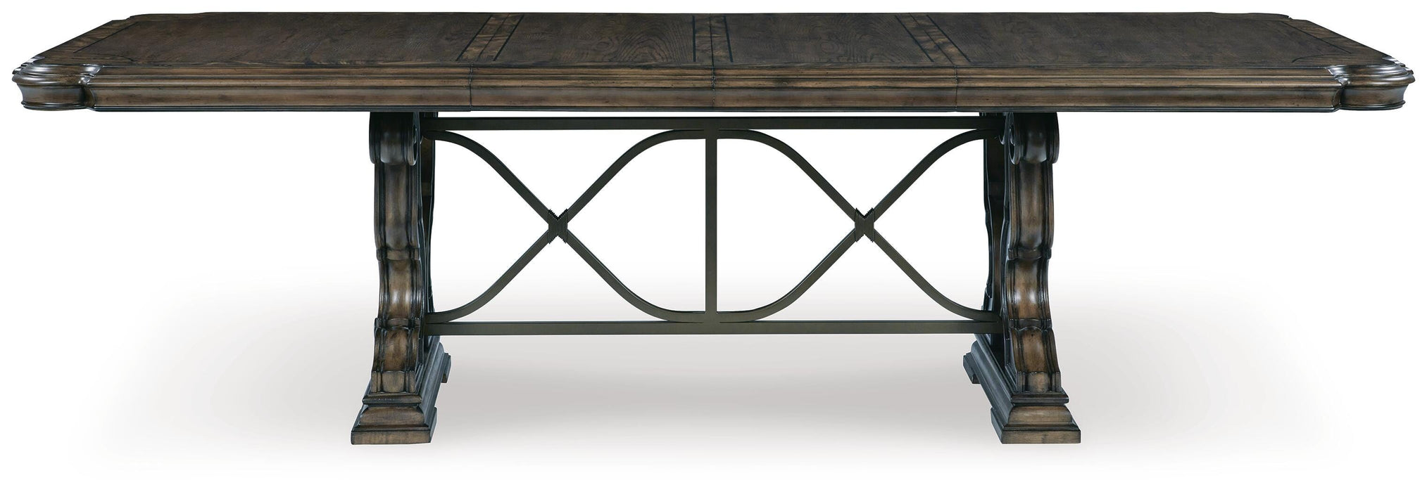 Maylee Dark Brown Maylee Dining Extension Table