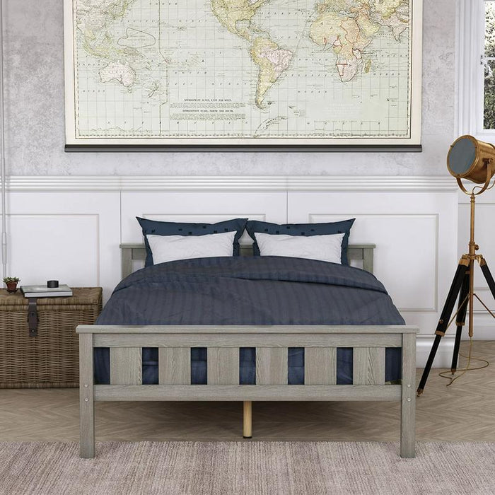 Better Homes & Gardens Kane Full Gray Platform Bed - new