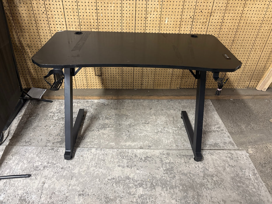 X Rocker - Cobra Gaming Desk with RGB Lighting - Black - new