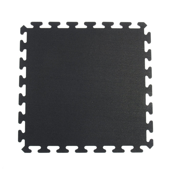 24 Pack EZ Flex Interlocking Recycled Rubber Floor Tiles - new