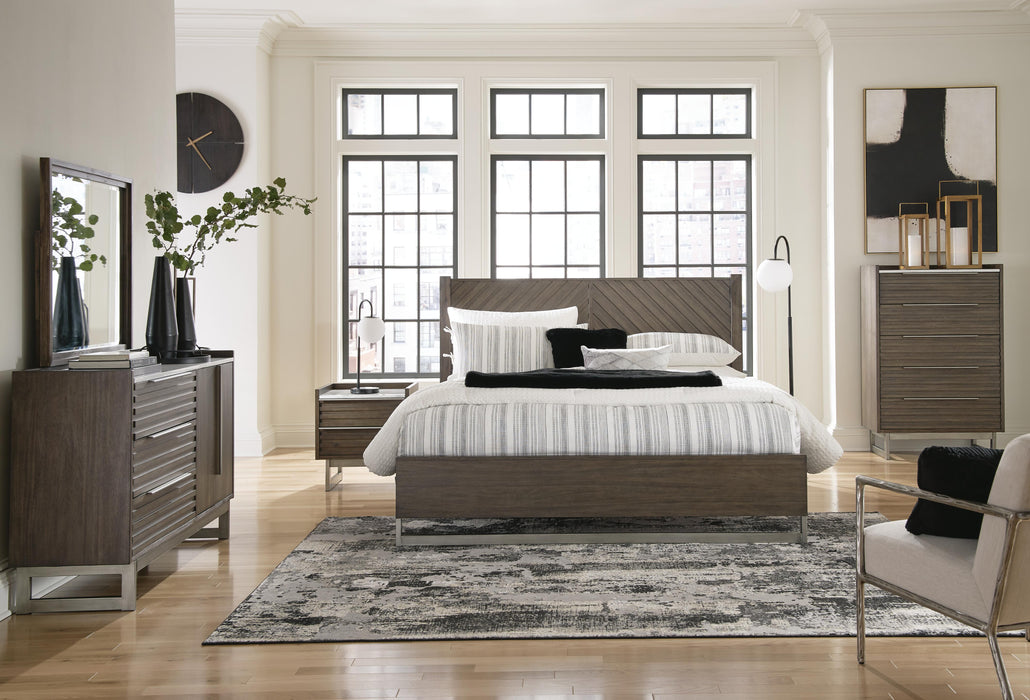 Arkenton Grayish Brown Bedroom Collection