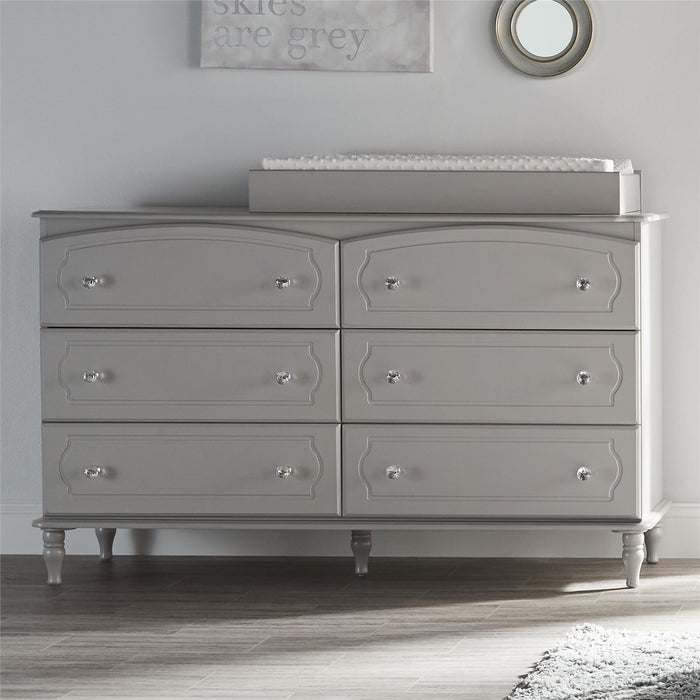 Little Seeds Rowan Valley Laren Changing Table Topper, Dove Gray - new