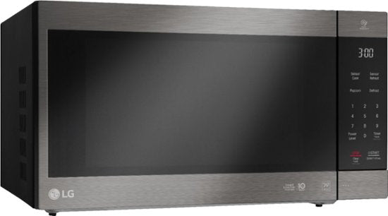 LG NeoChef 2.0 Cu. ft. countertop microwave with sensor cooking and easyclean black stainless steel - open_box