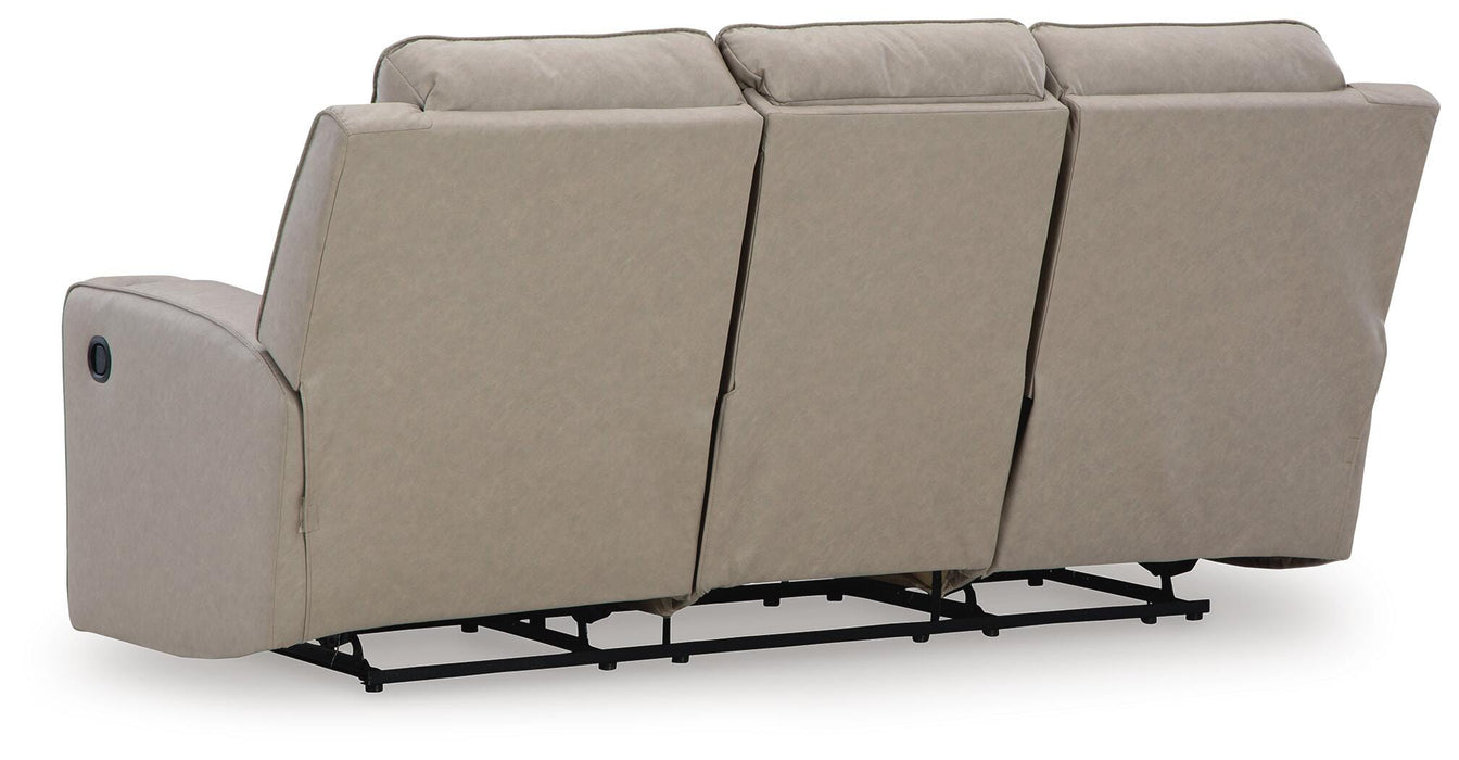Lavenhorne Pebble Lavenhorne Reclining Sofa with Drop Down Table