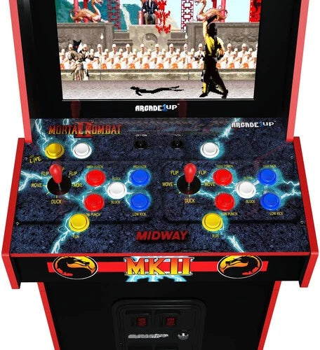 Arcade1UP Mortal Kombat II Deluxe Arcade Game - open_box