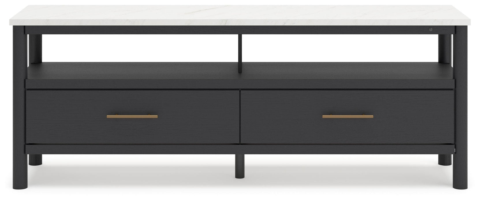 Cadmori Black/White Extra Large TV Stand