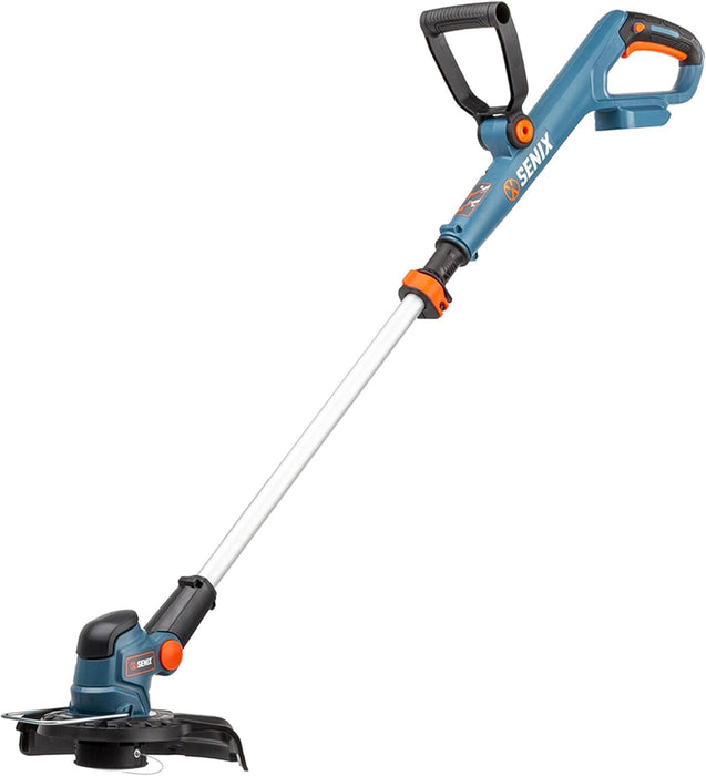 SENIX X2 20 Volt Max* Cordless Grass String Trimmer and Edger Lawn Tool, Detachable Split Shaft, 10-Inch Max Cutting Width, Tool Only, Battery Not Included (GTX2-M-0) - new