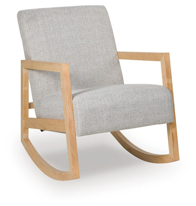 Wychworth Gray/Natural Accent Chair