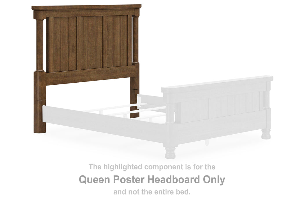 Chadworth Brown Queen Poster Headboard