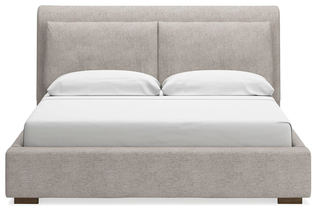Cabalynn Light Brown Cabalynn King Upholstered Bed