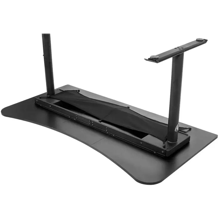 Arozzi - Arena Ultrawide Curved Gaming Desk - Pure Black - open_box