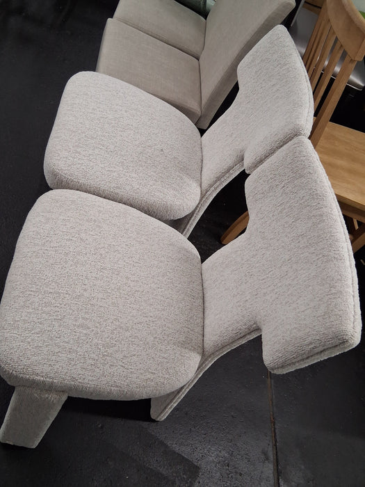 Streamdale Furniture Streamdale Chenille Dining Chairs (Set of 2) Beige
