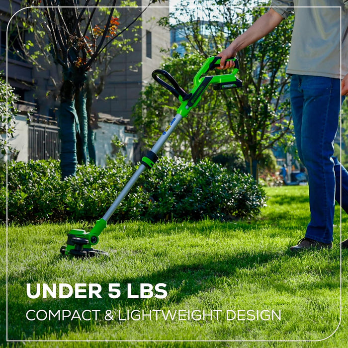 Greenworks 40V 13 in Cordless String Trimmer, Tool Only - used_good