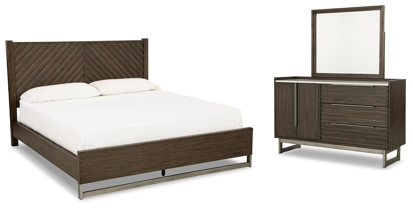 Arkenton Grayish Brown Bedroom Collection