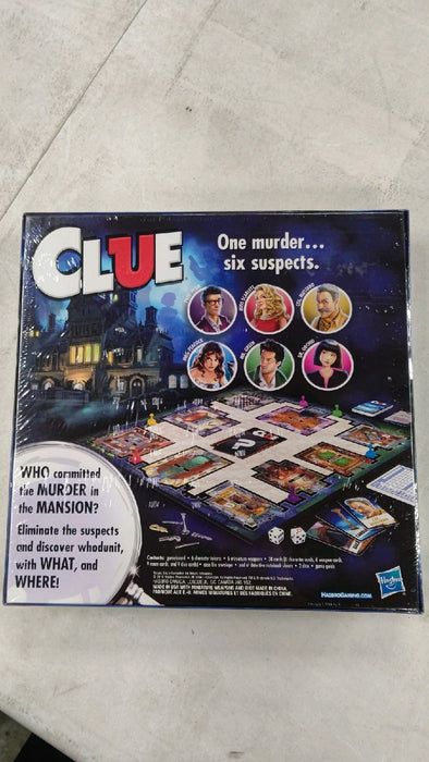 Clue Board Game, Mystery Game for Kids Ages 8 and Up, Family Games for 2-6 Players - new