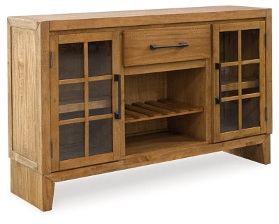 Sherbana Light Brown Dining Room Server