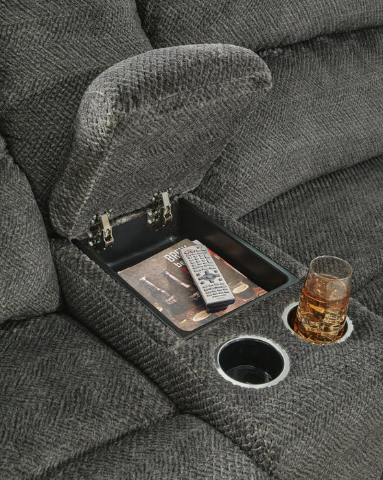 Keensburg Smoke Keensburg 3-Piece Power Reclining Sectional