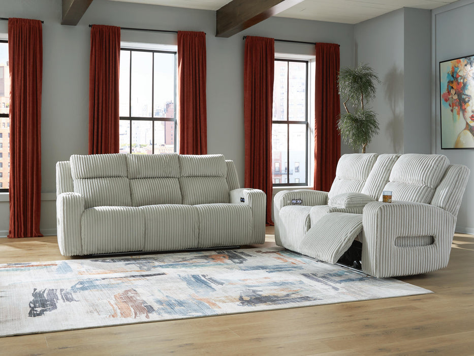 TwinBrooke Alloy TwinBrooke Sofa and Loveseat