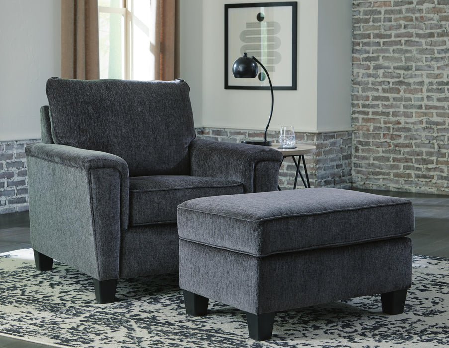 Abinger Smoke Abinger Chair and Ottoman