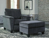 Abinger Smoke Abinger Chair and Ottoman