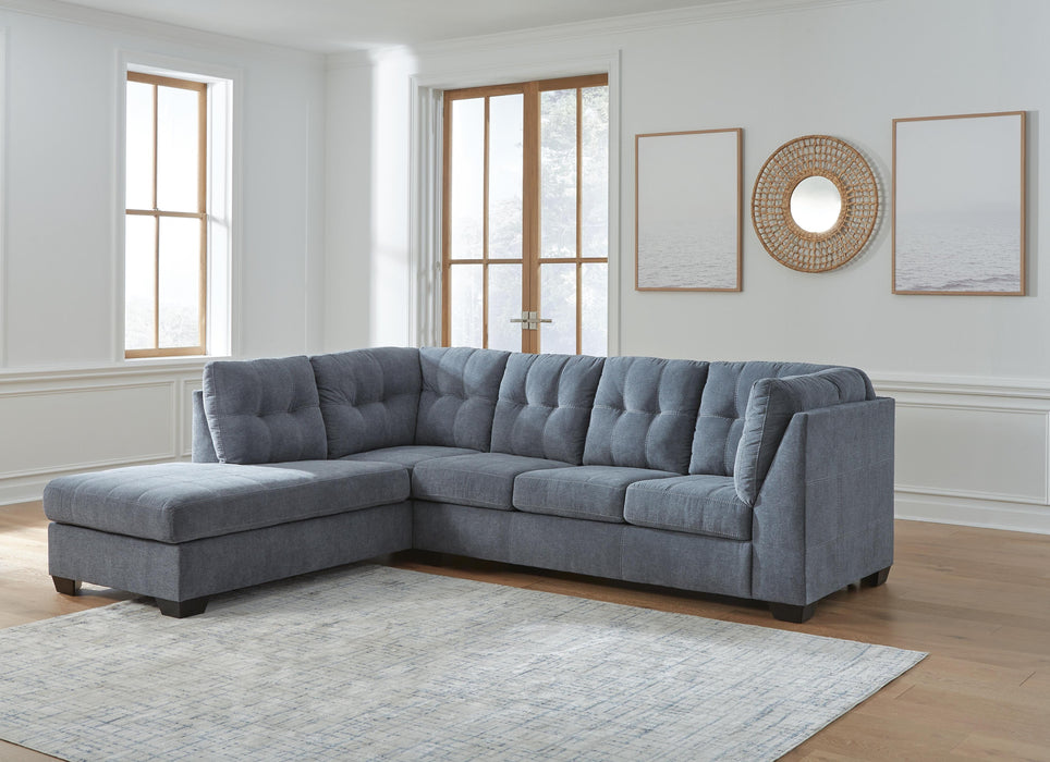 Marleton Denim Marleton 2-Piece Sectional with Chaise